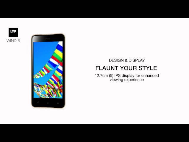 LYF WIND 6 - Design & Display | Flaunt your style