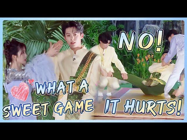 Sweet game for Bai Lu and Dylan🩷yet when Jerry Lee plays, it looks so hurt | CLIP