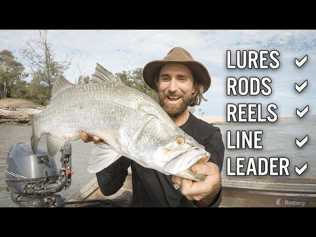 What fishing gear to use for BIG BARRAMUNDI