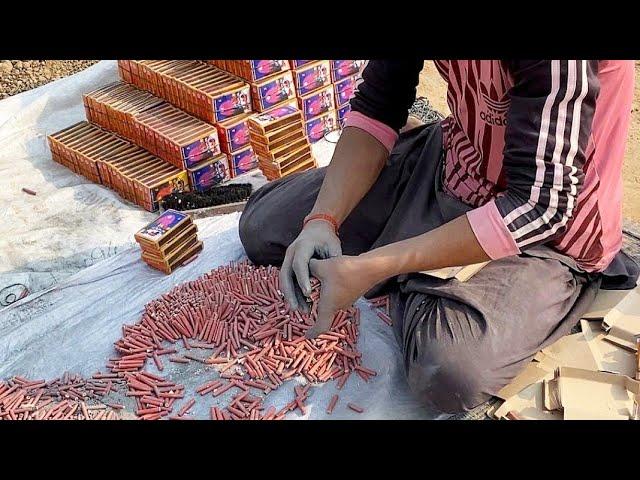 How its made mini crackers in the factory || matches patakha