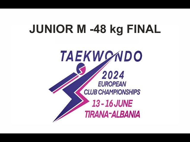 M -48 kg Final Junior Agenjo Trigos (ESP) – Triantafyllakis Dimitrios (GRE) European Club Champion