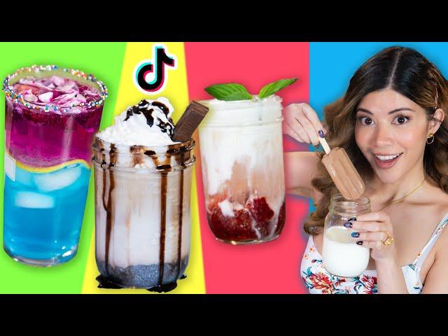 I tried Edible Food Art on Tik Tok | Satisfying Drinks