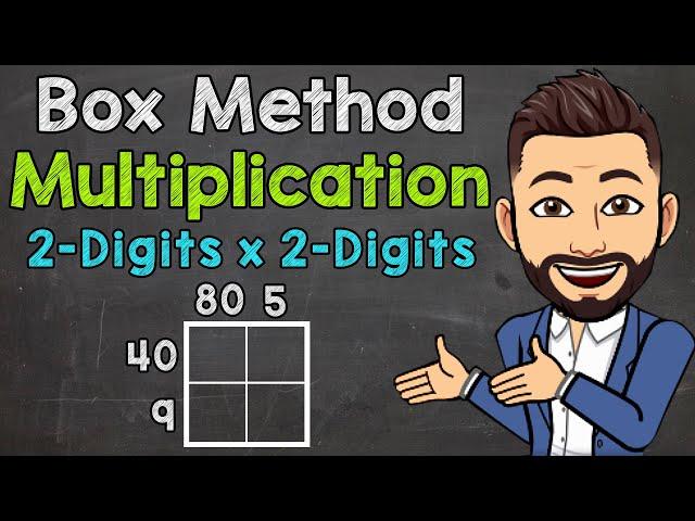 Box Method Multiplication | 2-Digits x 2-Digits | Math with Mr. J