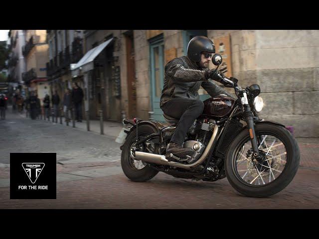 The all-new Triumph Bobber | Pure Bonneville hot rod