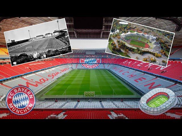 FC Bayern München Stadiums History - CFTV