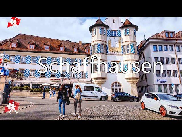 Switzerland Schaffhausen: a beautiful Town to explore A Walking Tour Adventure