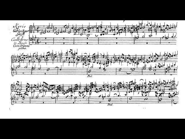 J.S. Bach. Kyrie, Gott heiliger Geist BWV 671