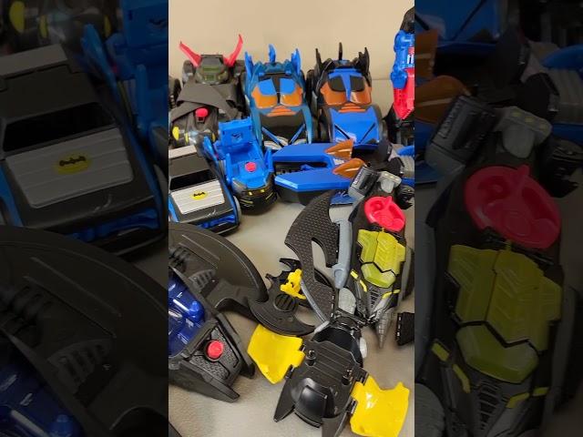 Watch PREMIERE today !!! Imaginext Batman Robot And Vehicle Collection
