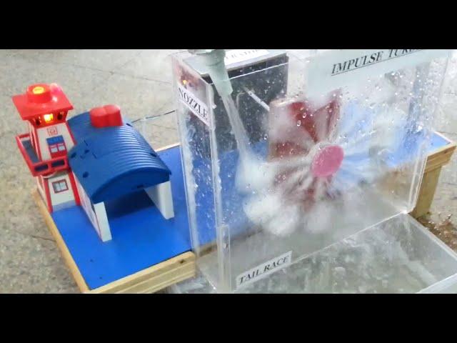 Working Model of Hydro Electric Power Plant | By Dawood UET Students | Science Project
