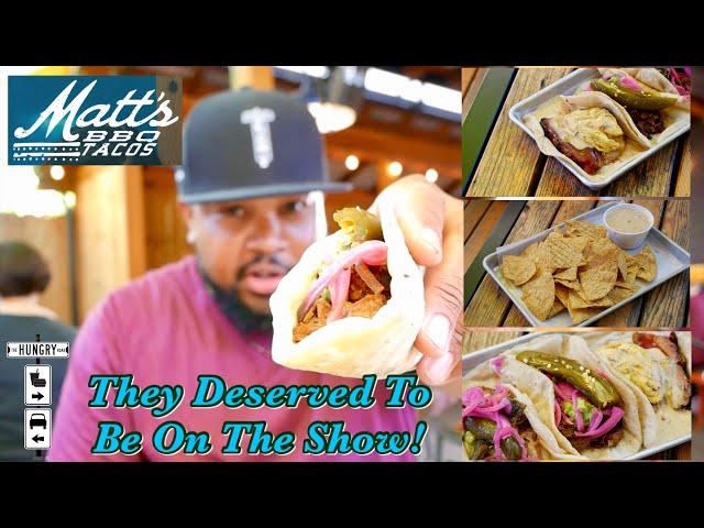 Matt's BBQ Tacos In Portland, OR Was On Netflix... So I Chased Them Down To See For Myself!