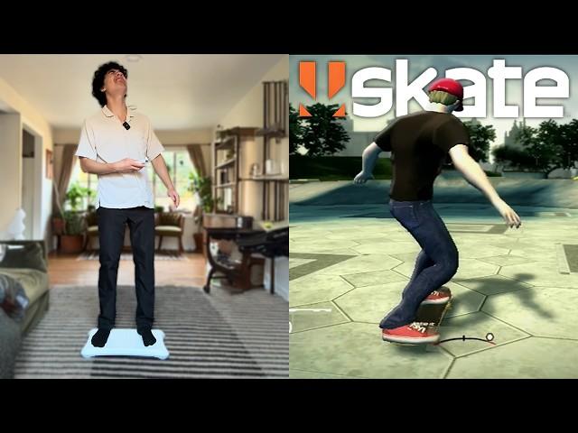 I Tried EA Skate on a Wii Fit Board...