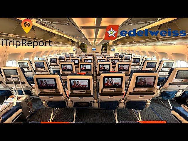 Edelweiss Air A340-300 Economy Trip Report