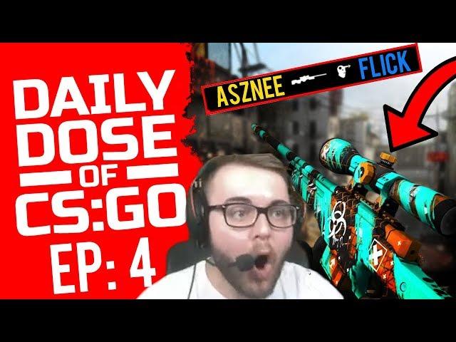 SICK AWP FLICK SHOT! DOC INSANE DEAGLE SHOTS! DAILY DOSE OF CS:GO #4