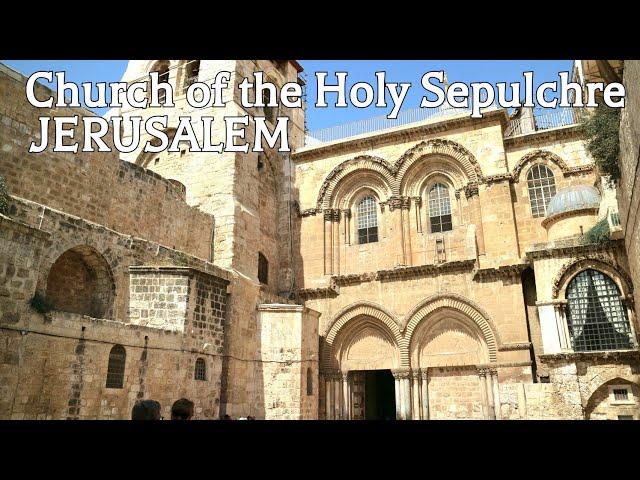 Jerusalem's Most Sacred Site for Christians - Church of the Holy Sepulchre - 4K virtual tour