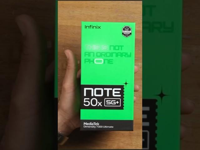 "Infinix Note 50X 5G UNBOXING! First Look"