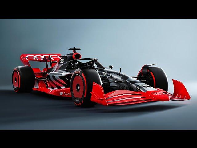 All New AUDI F1 car revealed - First Look