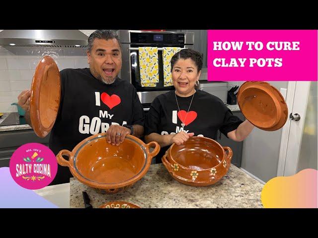 How to Cure Clay Pots for Cooking