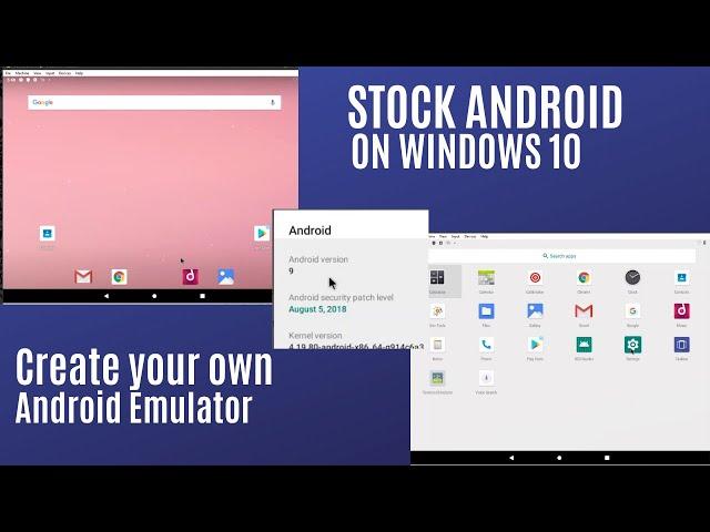 Make your own Android Emulator