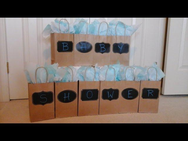 DIY Baby Shower Games - BABY SHOWER BAG Game