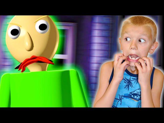 Baldi VS Azbury In Real Life At Baldi's Home School!