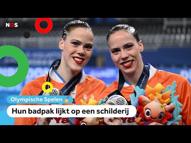 Synchroon-zwemtweeling over blunders, badpakken en de Olympische Spelen