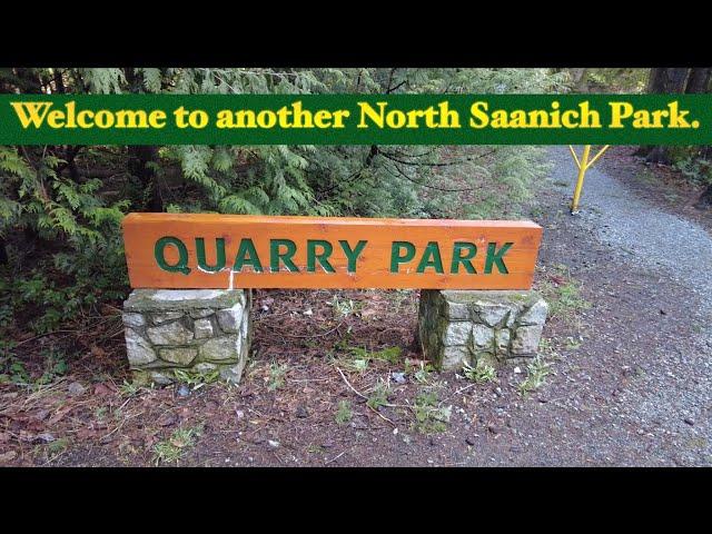 Walking with Bruce. Episode 612. A sunny walk through another Fantastic North Saanich Park.