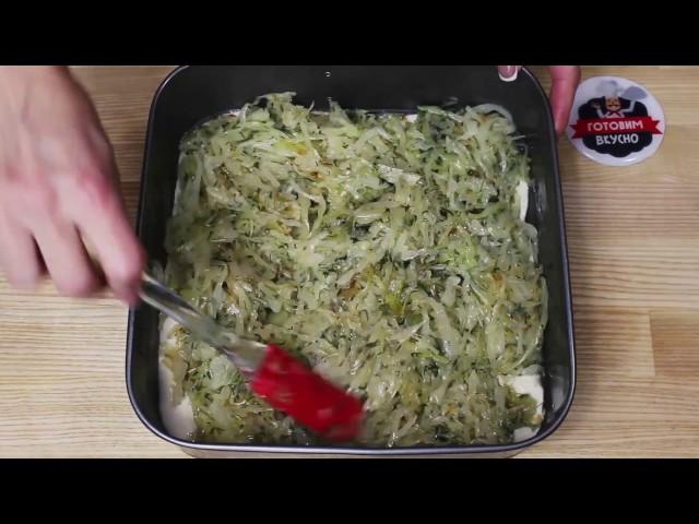 Капустный пирог на кефире