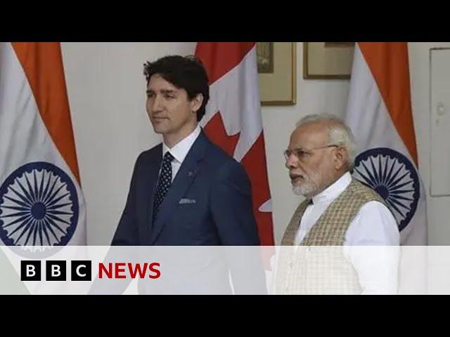 India and Canada expel top diplomats over murder accusations | BBC News