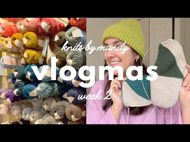 a week in my (knitting) life in washington, dc | vlogmas week 2