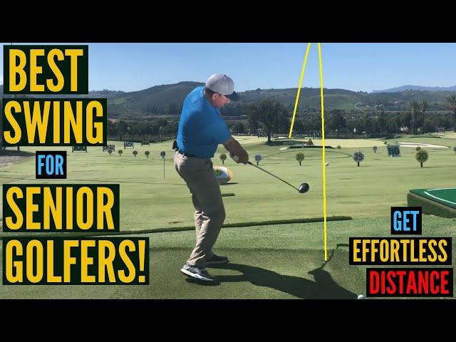 BEST SWING for Senior Golfers - Increase Distance!