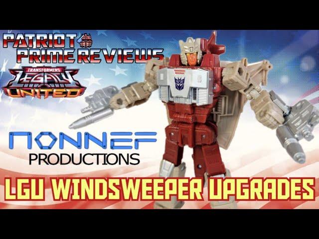 Transformers Legacy United Windsweeper Upgrade from Nonnef Productions