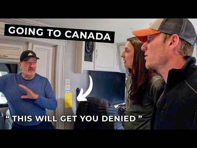 Leaving for Canada in an RV - Costly Transport, Inspections and Border Crossings