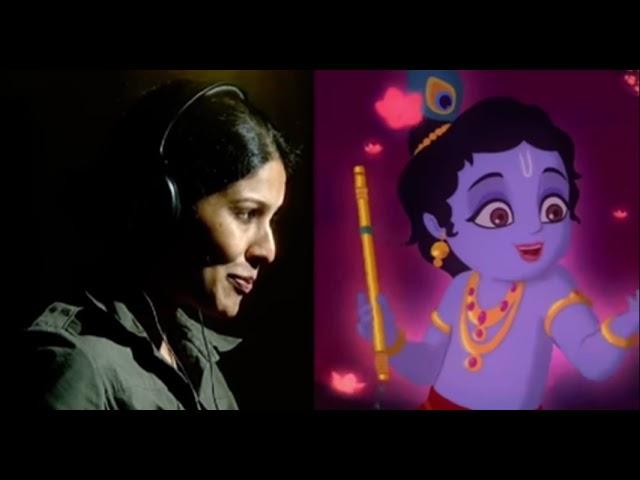 Prachi Saathi the voice of Little Krishna in Hindi