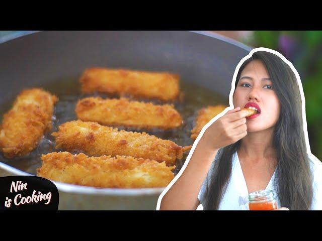  The CRISPY Pan Fried Tofu Nuggets that I can't stop eating