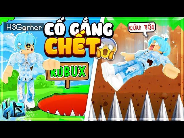 Mình CỐ GẮNG để CHẾT?? 50 Cách CHẾT Trong Try To Die #1 | Roblox