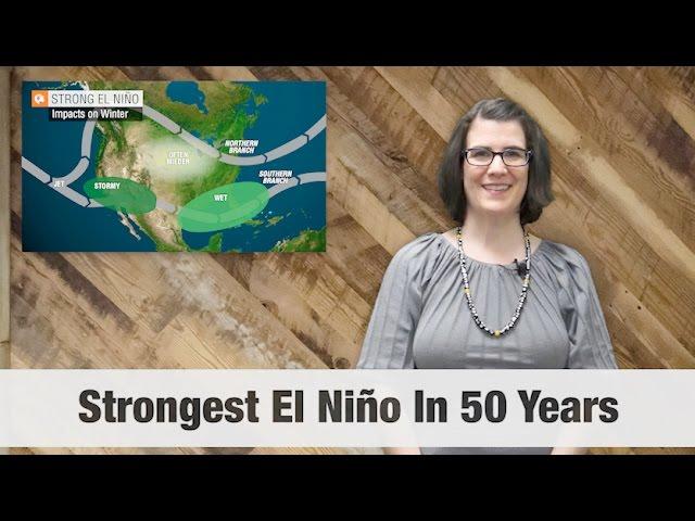 On the Record: Strongest El Niño in 50 Years