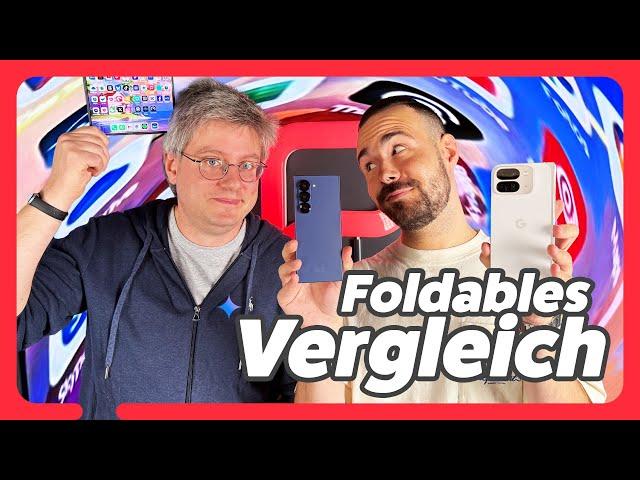 Samsung Galaxy Z Fold6, Pixel 9 Pro Fold & Co.: Die besten faltbaren Smartphones