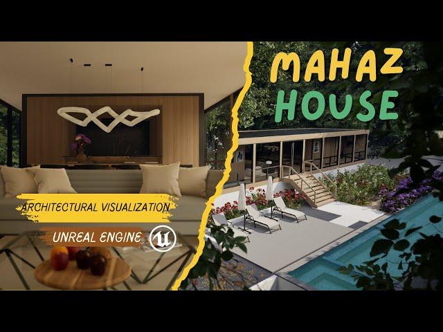 House design | architecture visualization in unreal | Mahaz VFX