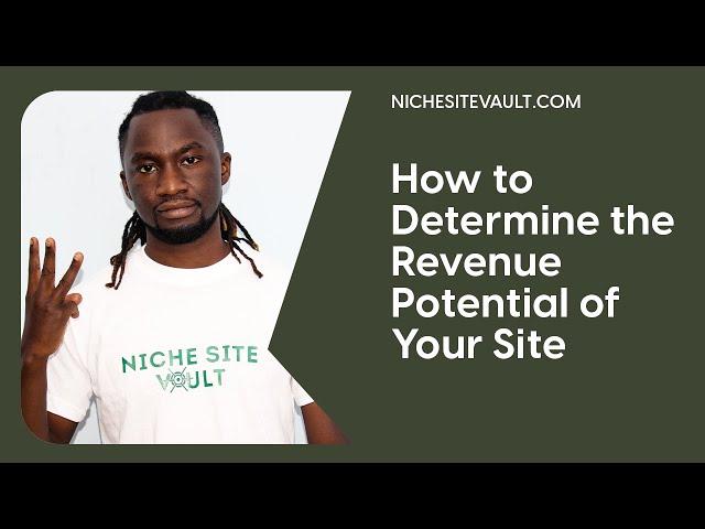 How To Determine Revenue Potential of a Niche Site