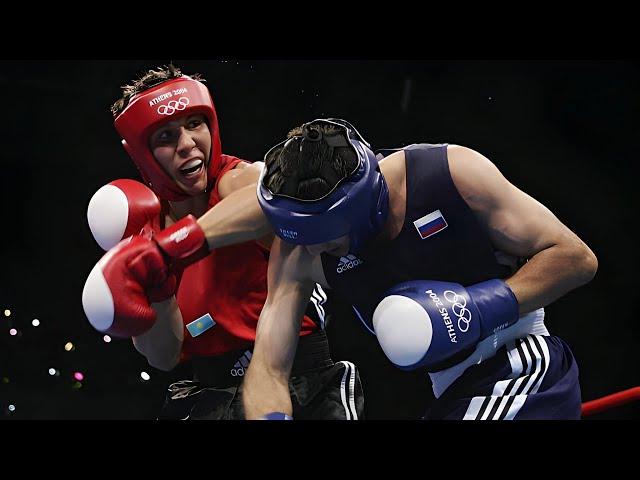 Athens-2004. Gennady Golovkin (KAZ)    (RUS) Gaydarbek Gaydarbekov -75kg.