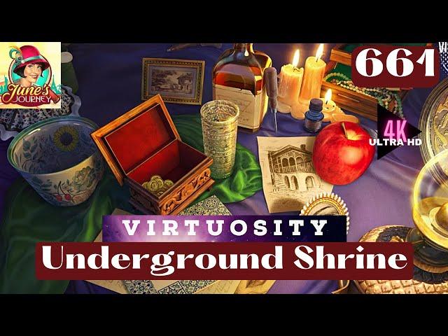 JUNE'S JOURNEY SCENE 661 UNDERGROUND SHRINE FULL MASTERED SCENE (Hidden Object Game)