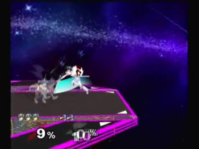 Super Smash Bros. Melee playing with Marth