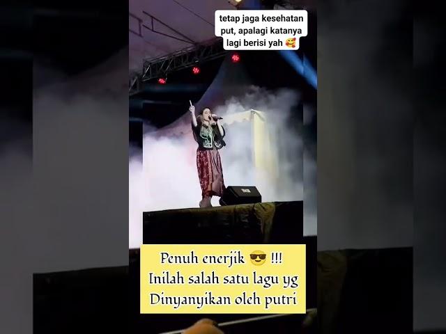 INILAH SALAH SATU LAGU YG DINYANYIKAN PUTRI DI KALTARA #beritaartis #hiburan #putriisnari #cantik