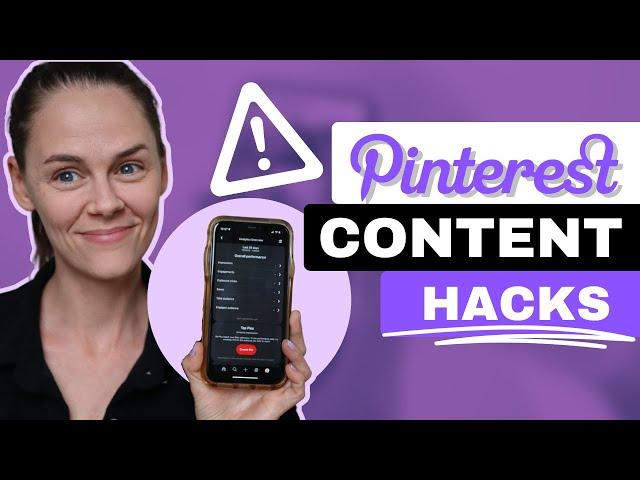 3 Hacks to Improve Your Pinterest Content