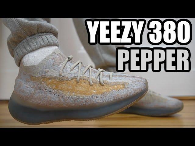 ADIDAS YEEZY 380 PEPPER REVIEW & ON FEET + SIZING & RESELL... ARE THESE UNDERRATED?