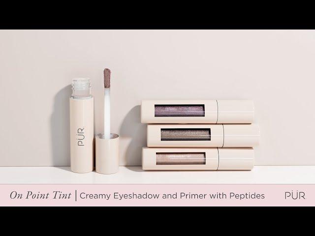 On Point Tint Creamy Eyeshadow and Primer with Peptides