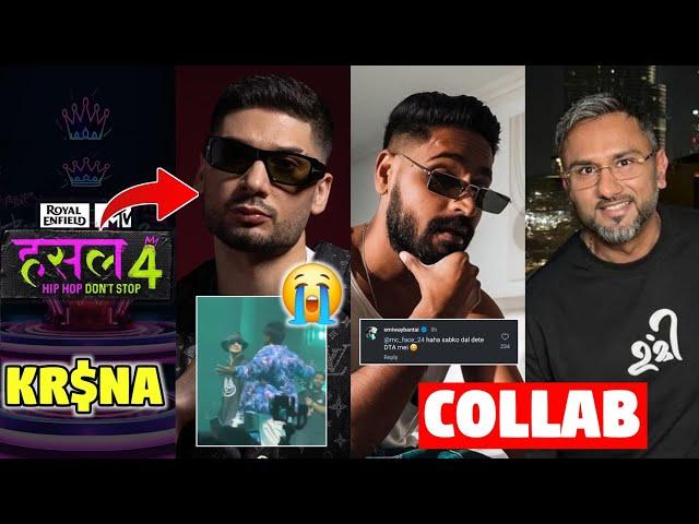 KR$NA's SPOTIFY RAP91 | HUSTLE 4 CONTESTANT ABOUT KR$NA | EMIWAY REPLY ON - RICK ROSS COLLAB IN DTA