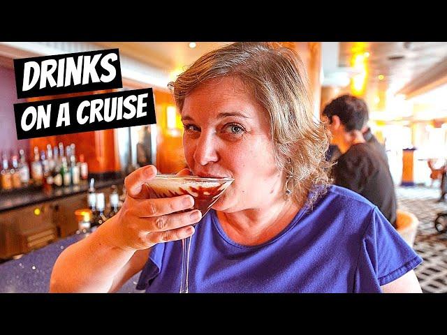 Trying Every Drink on the NCL Beverage Package With EECC Travels!