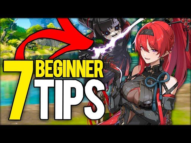 7 TIPS for NEW PLAYERS I Wuthering Waves Beginners Guide