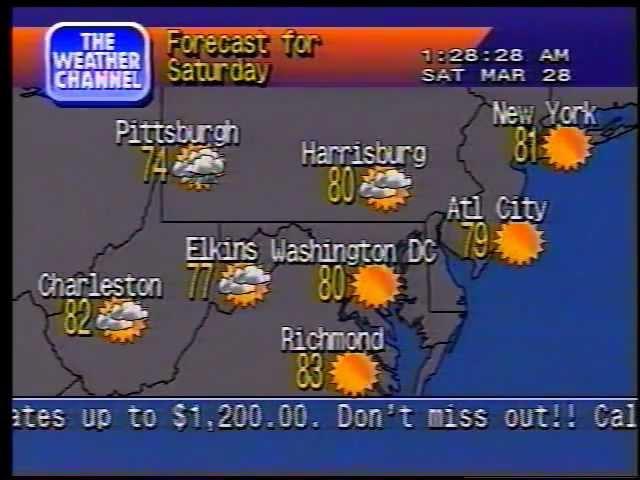 Local Forecast 03/28/98